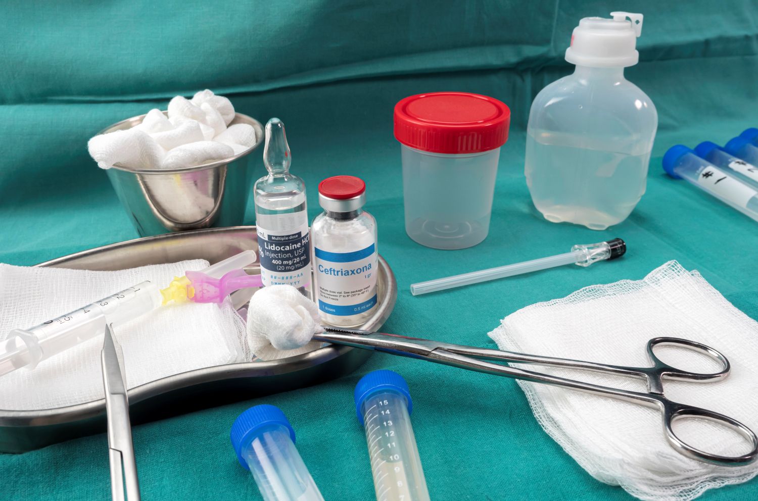 saline solution